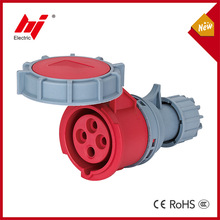 厂家提供 32A/3P/IP67/400V工业防水连接器 航空耦合器连接器插座