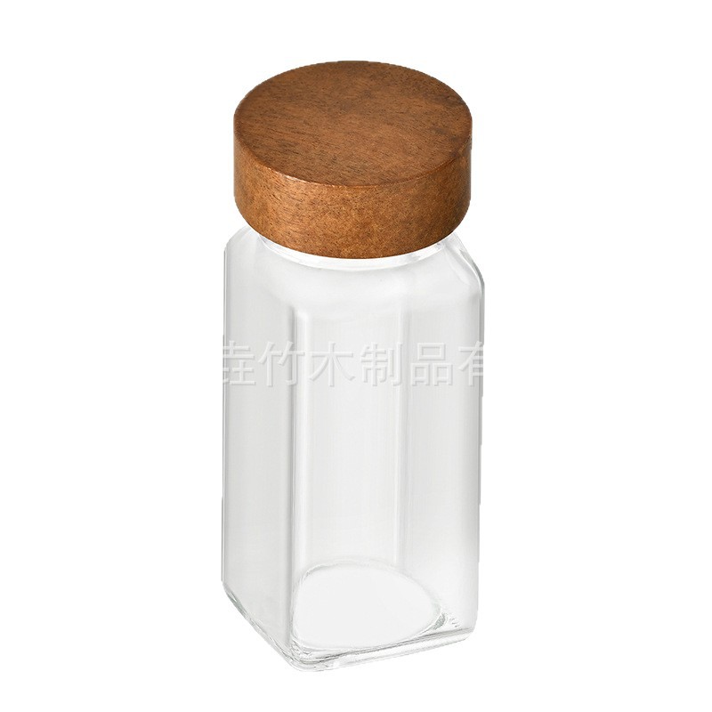 Botella de condimentos transfronteriza de 40oz, conjunto de combinación de cilindro de condimentos sellado, cocina a prueba de humedad, tanque de condimentos transparente para el hogar