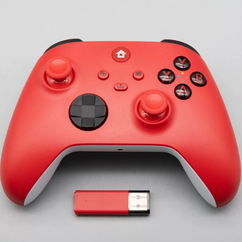 Подходящий для Xbox Series беспроводной держатель ремень-приемник 2.4G поддержка XSX/PC игровой контроллер