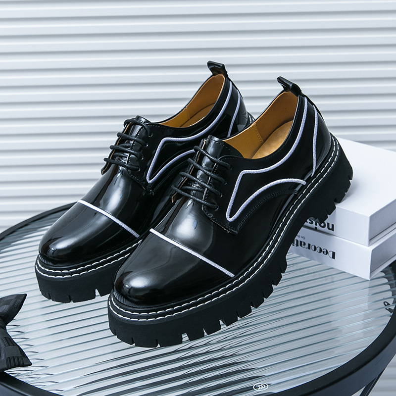 Factory Direct Sales Foreign Trade New Men's Leather Shoes Casual Formal Shoes Men's Live Supply Men's Shoes Dropshipping