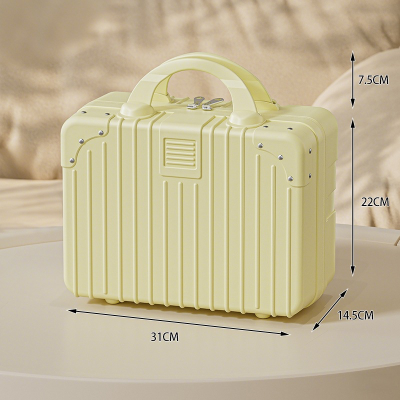 Beige / 14inch satchel cosmetic case