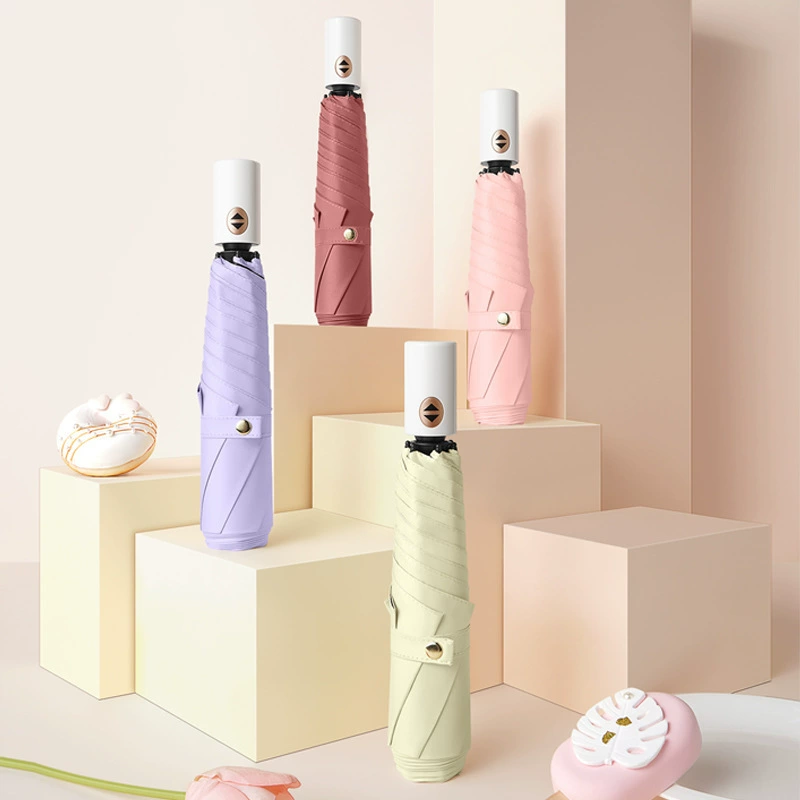Japanese ultra light automatic handheld umbrella solar-powered, fully automatic, sun protection