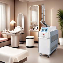 款黑骑士皮秒大功率激光无创洗眉洗纹身黑脸娃娃美容仪器祛斑