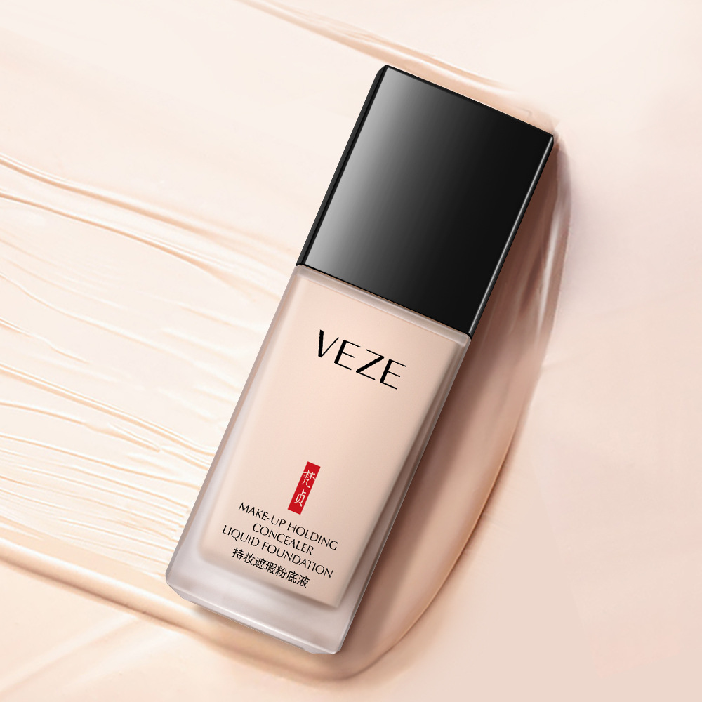 Vera Jane Light and Fluffy Concealer Foundation Cream Brightens Skin, Smoothes, Hides Imperfections, Lightweight, Breathable, Hydrating, Moisturizing BB Cream, Colorful Makeup