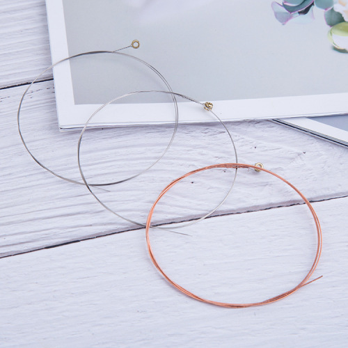 Folk guitar strings 123456 strings one string two strings three strings four five six guitar strings loose string guitar red copper strings