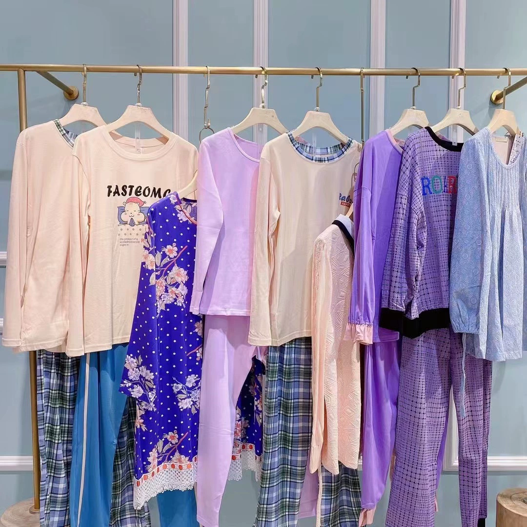 Бренд домашней одежды Qirui скидка женская одежда 23 года весны новая мода свободная корейская версия