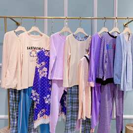 绮瑞家居服品牌折扣女装23年春新款时尚宽松韩版