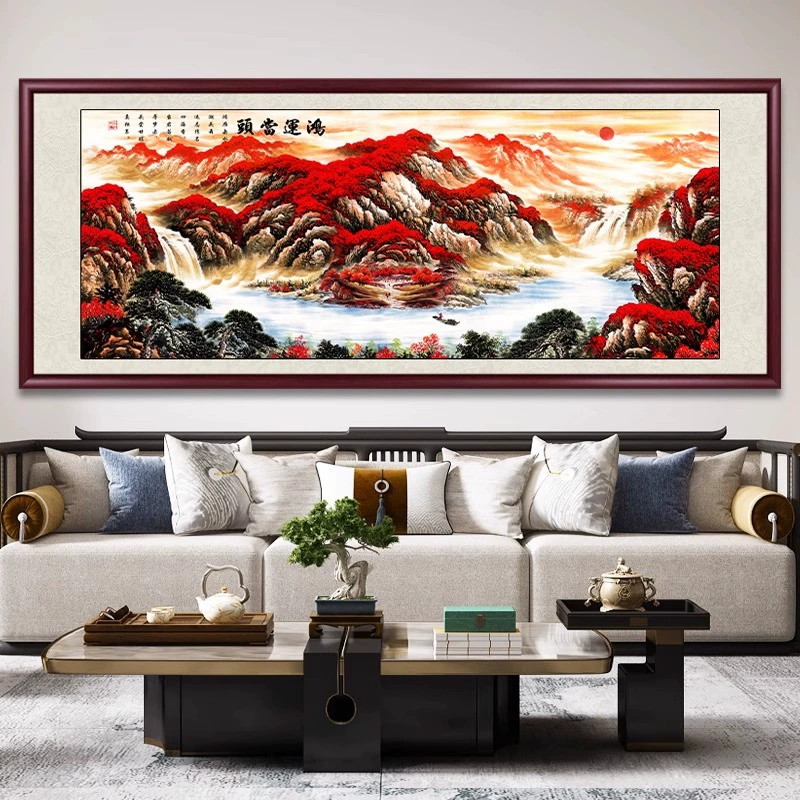 Sansui, диван для офиса и гостиной, декор, китайский стиль