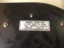MODELFAN  DOB-140风机