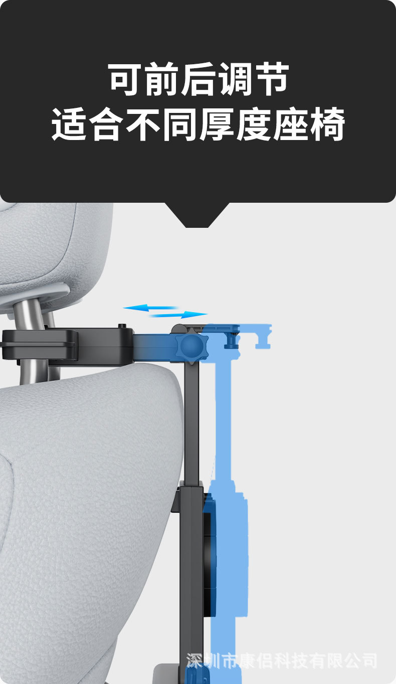 Car Laptop Desk Back Seat Tray Drink Holder