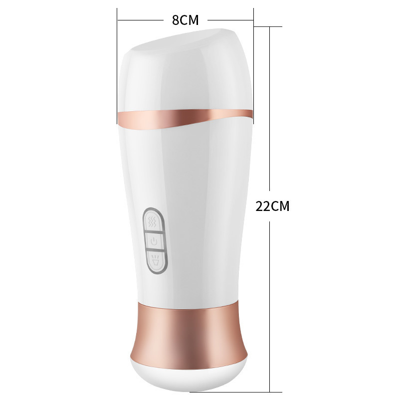 Taza de avión de Xiao Ai, ejercicio de doble choque de pronunciación inteligente, máquina de masturbación masculina invertida, artículos sexuales para adultos.