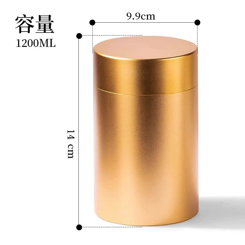 Metal handheld tea for traveling, big small box