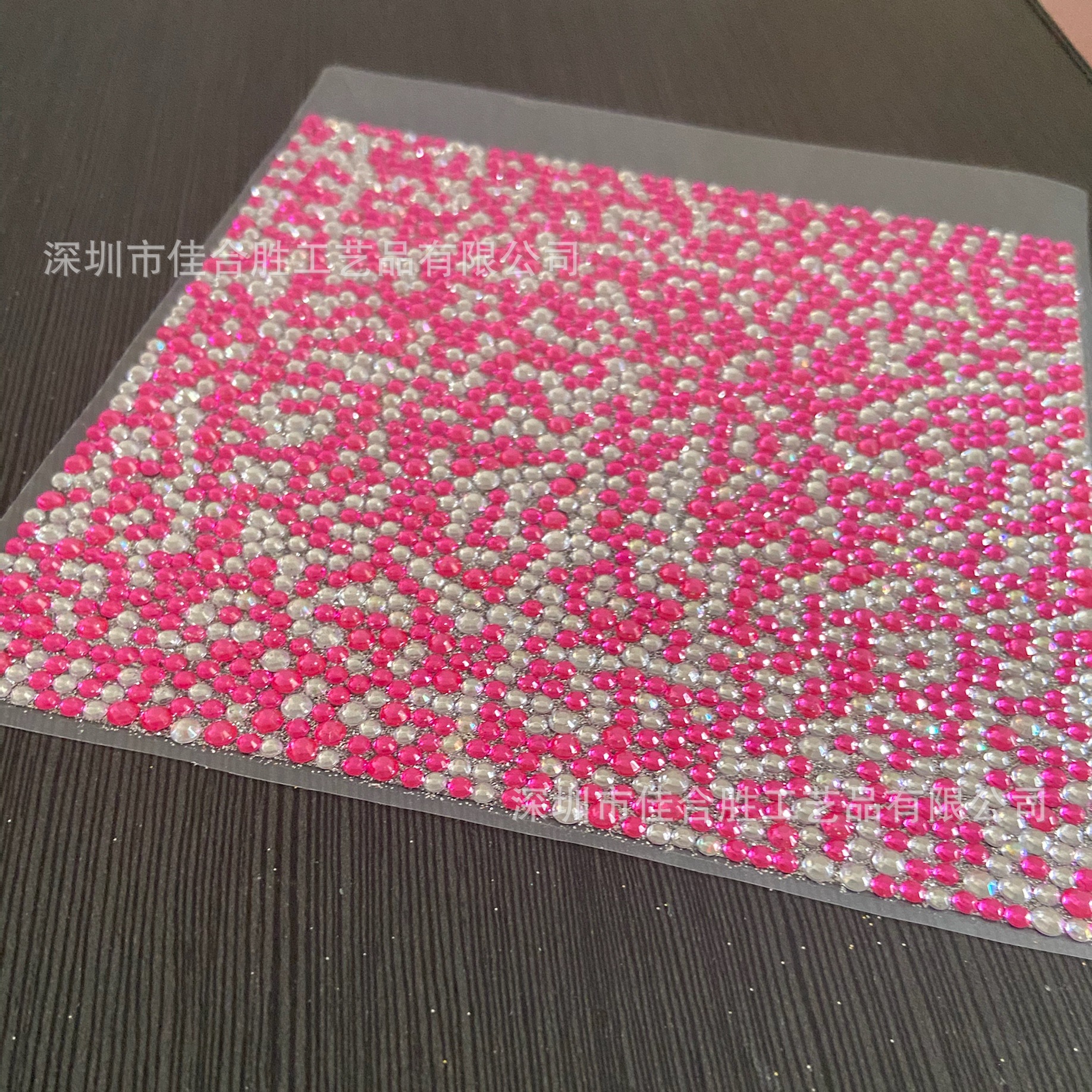 背胶贴纸排钻钻石水钻贴 亚克力钻石贴纸 整张带胶装饰五金塑胶钻