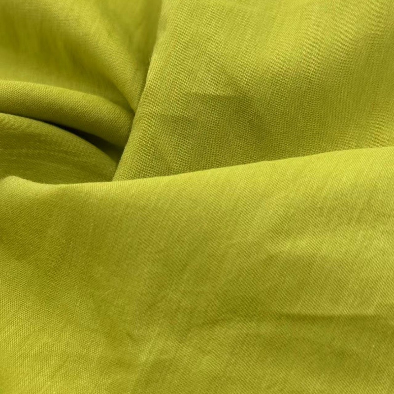 100g Cotton Brocade Plain Sand-Washed Fabric, Light and Breathable Cotton Brocade Blended Woven Shirt Dress Children's Clothing Fabric
