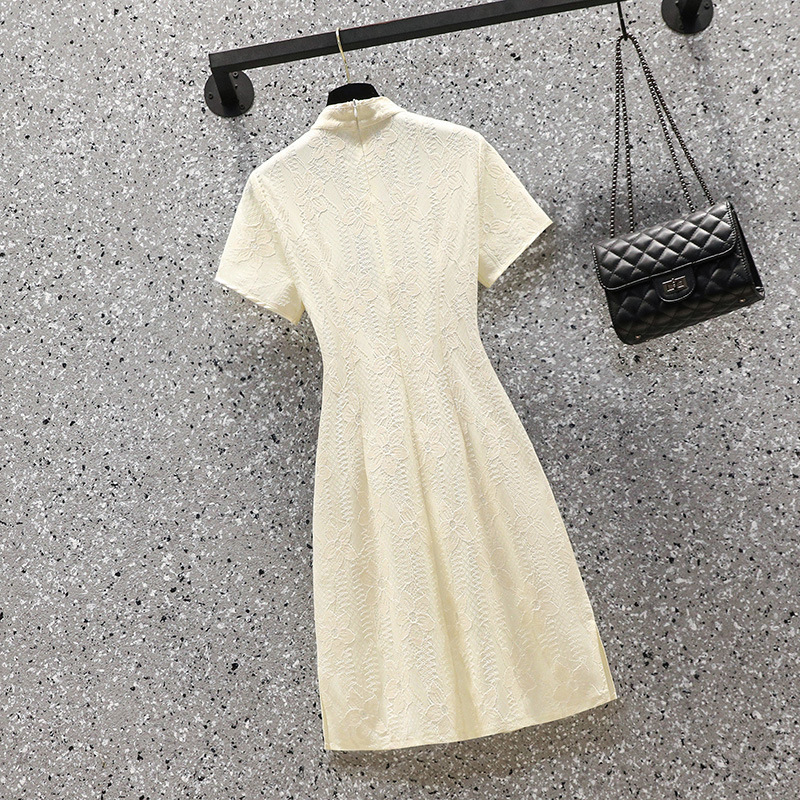 Summer long elegant cheongsam