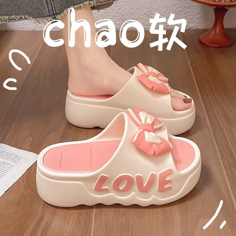 2025 новый стиль модные сандалии на платформе для женщин летние домашние и уличные нескользящие с антизапахом толстая подошва