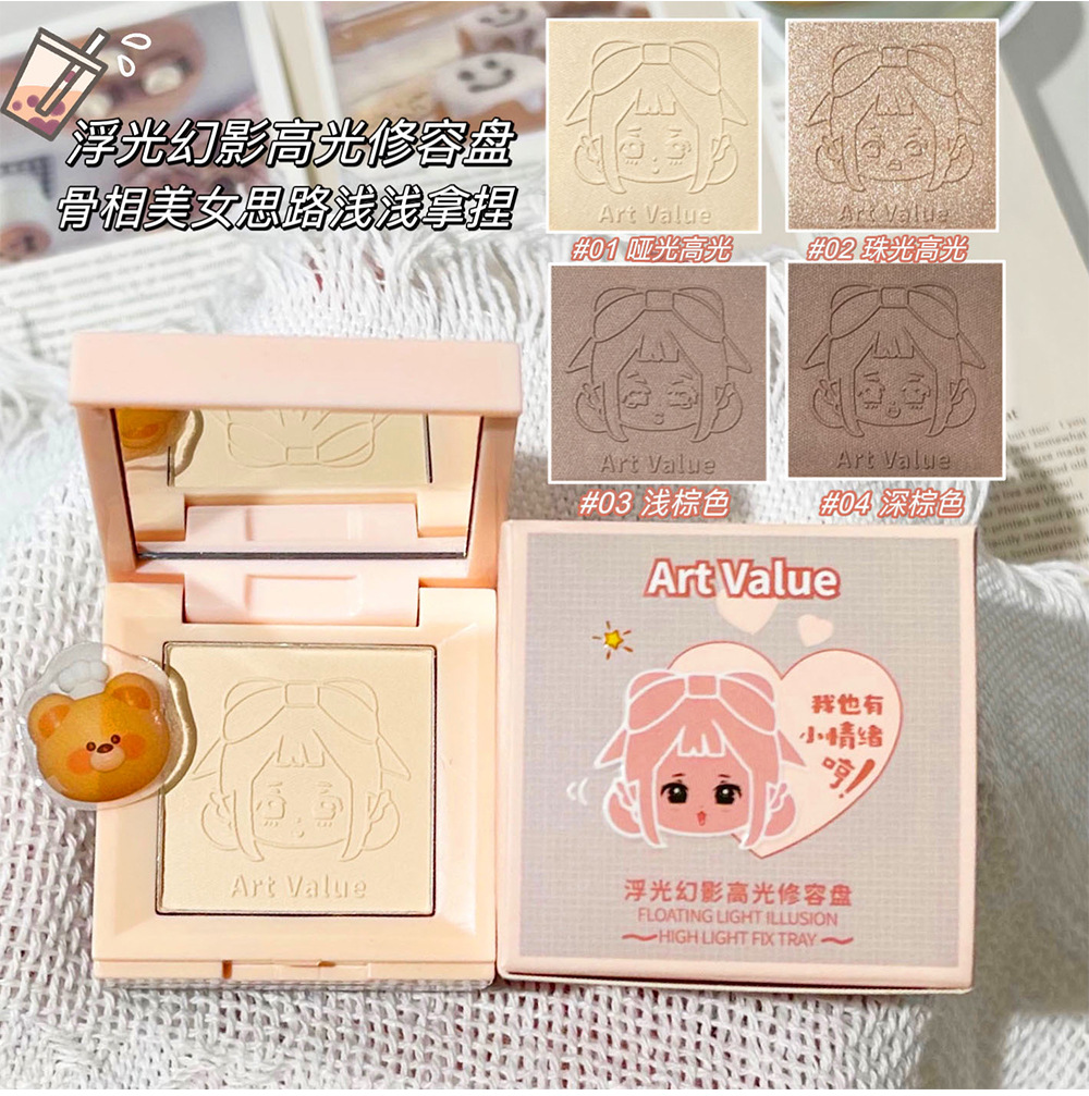 New Art Value embossed Emotional Contouring High-gloss one box four-color matte Contouring tray Cross-border affordable wholesale Application Scenario