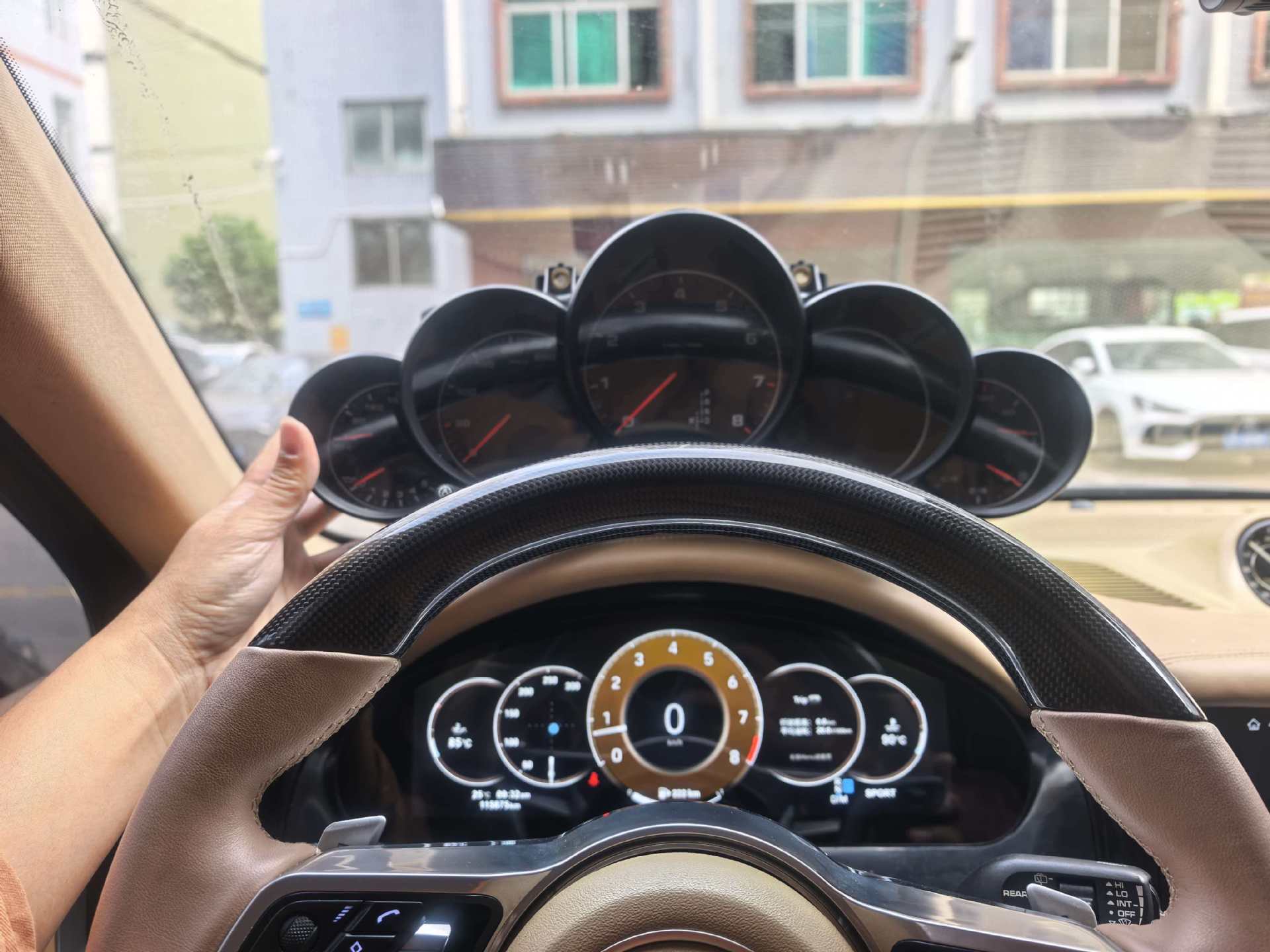 Suitable for Porsche Cayenne 958 Full Lcd Five-Instrument Digital Dashboard Non-Destructive Upgrade Virtual Cockpit Assembly