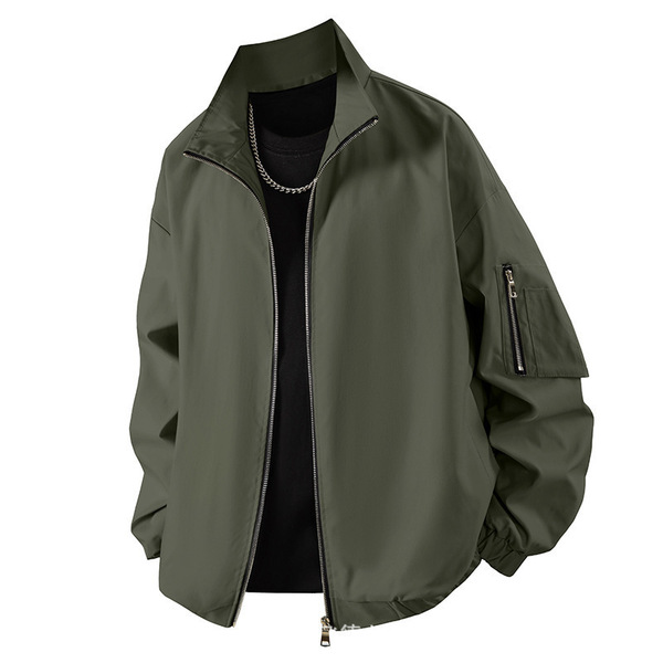 Demi-season trend windproof waterproof jacket for leisure with…