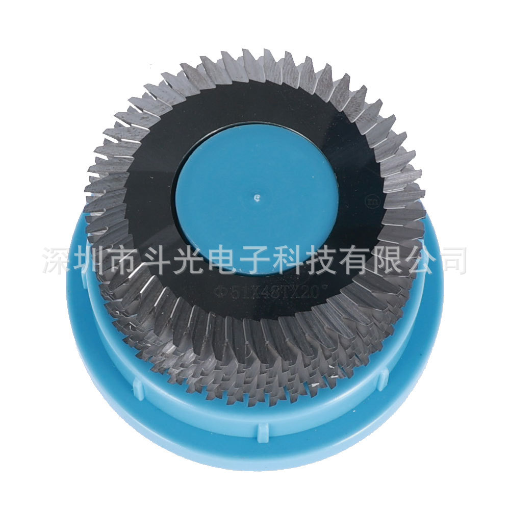 厂家全钨钢V-CUTV割刀片 51外径钨钢V-CUT刀片 线路板V-CUT刀片