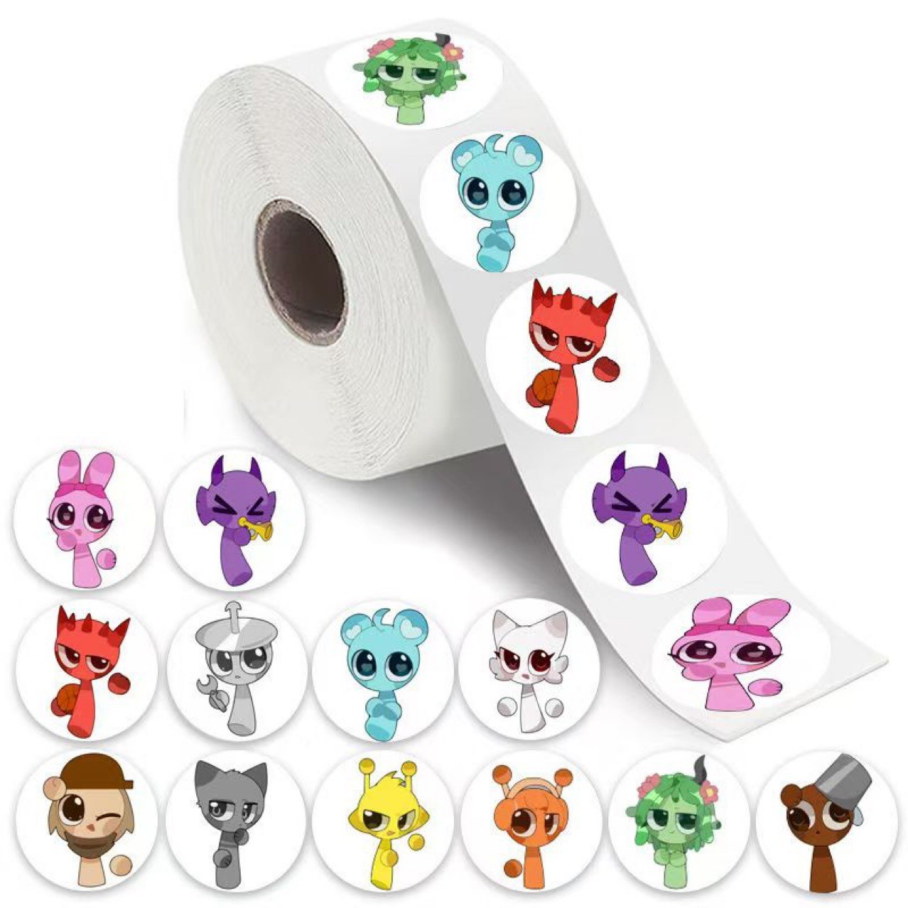 리듬 박스 롤 스티커