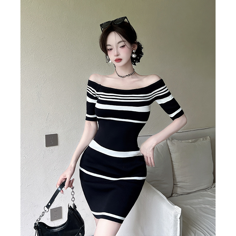 Sexy knitted summer knitted dress