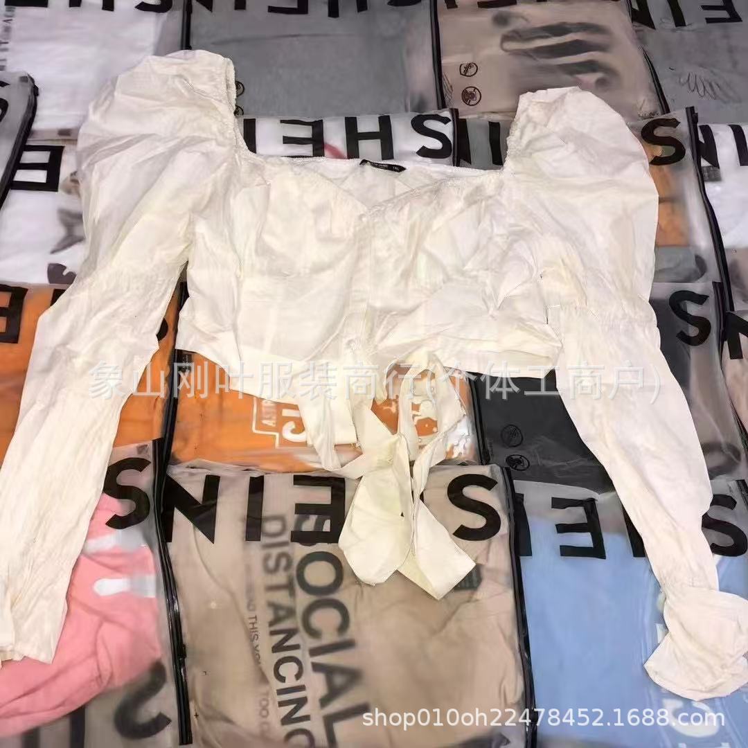 2025 explosión SHIEN ropa de mujer miscelánea camiseta de chica caliente chaqueta de moda sexy vestido de cinturón venta directa transfronteriza image 3
