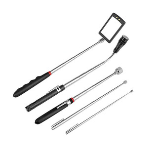 WM magnetic pickup retractable strong magnetic pickup with light magnetic rod detection mirror with magnetic suction rod