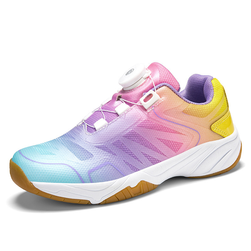 Cross-border new children and teenagers badminton shoes breathable shock absorption non-slip wear-resistant tennis shoes table tennis training shoes
