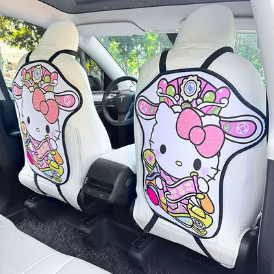 Chair back anti-kick pad Pad Universal Rear Seat Backrest - lucky-kt-anti-kick-mat-2-pieces