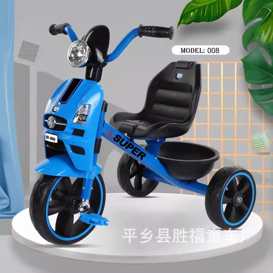 Manufacturers supply Foreign Trade Children's tricycle baby pedal bicycle Music Children's tricycle