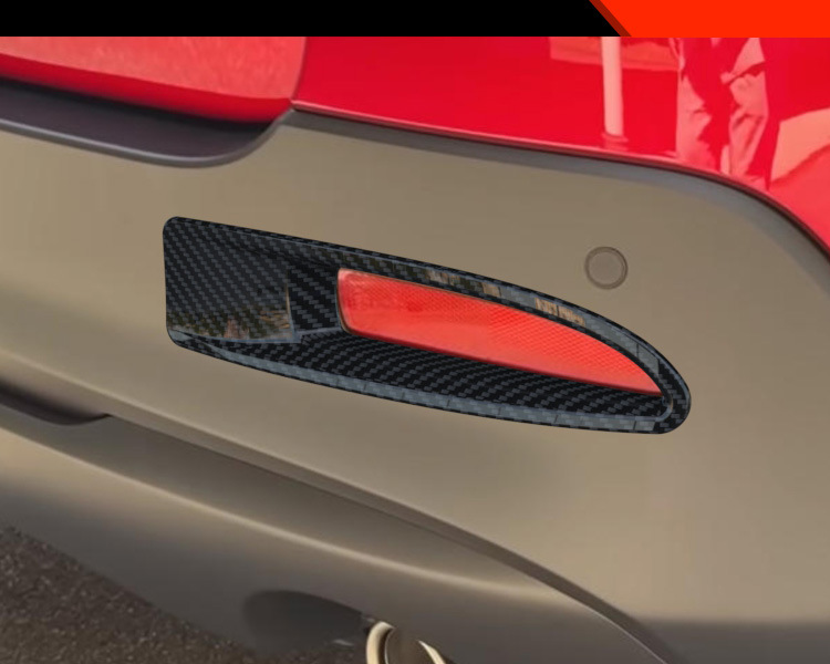 Suitable for Mazda 26 Models Cx-5 Modified Rear Bumper Fog Light Decorative Frame Abs Car Exterior Accessories