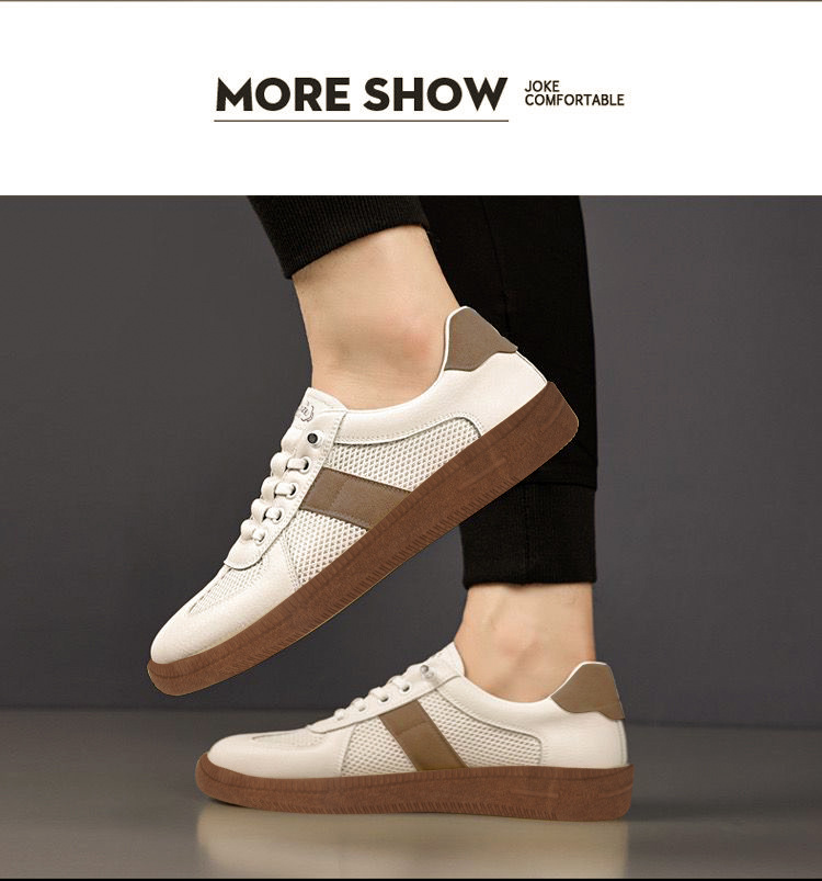 DeXun 2026 Summer New Men's Breathable Low-top Round-toe Mesh Soft-soled Lightweight Hollow-out Casual Shoes_vogvips.com