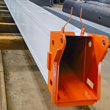 制作起重机吊车大臂 机械吊臂大吨位工程机械配件随车吊臂u形大臂