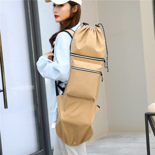 Skateboard Bag Double Rocker Bag Lightweight Waterproof Yoga Bag Land Surfboard Bag Fishing Rod Flipper Bag Outdoor Backpack