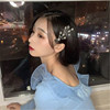 Starry sky, hairgrip, bangs, hairpins, crab pin, hair accessory, 2020, new collection, internet celebrity, wholesale