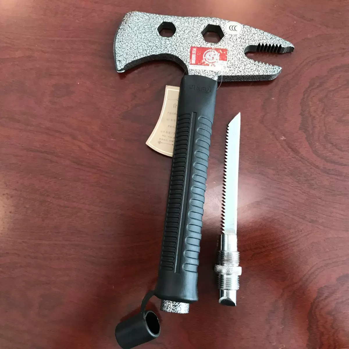 3C认证多功能消防斧头破拆工具野营手斧破拆破门便携多用途斧子
