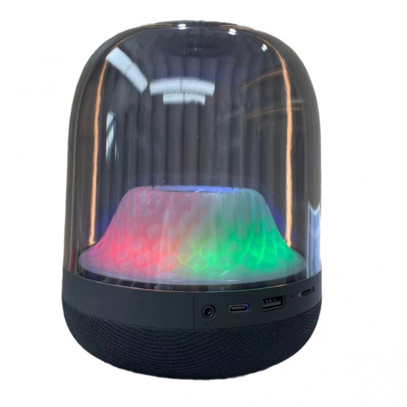Huaqiangbei Harman GLASS 第 4 世代 Bluetooth スピーカー RGB カラフルな透明スピーカー表面サラウンド オーディオ フルスクリーン ライト|undefined
