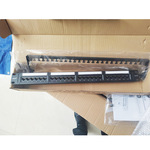 一舟CAT6六类24口网络插座配线架一体式P197-24G模块化P197-24A