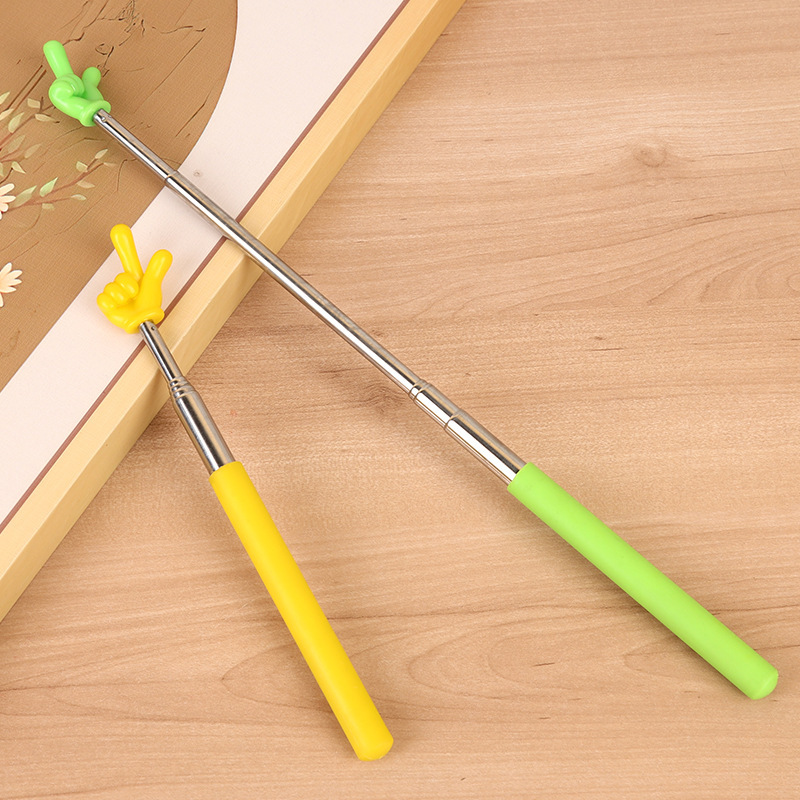 Retractable Teaching Finger Reading Stick Teacher's Special Teaching Guide Class Artifact Kidsren's Reading Finger Stick Teaching Aids
