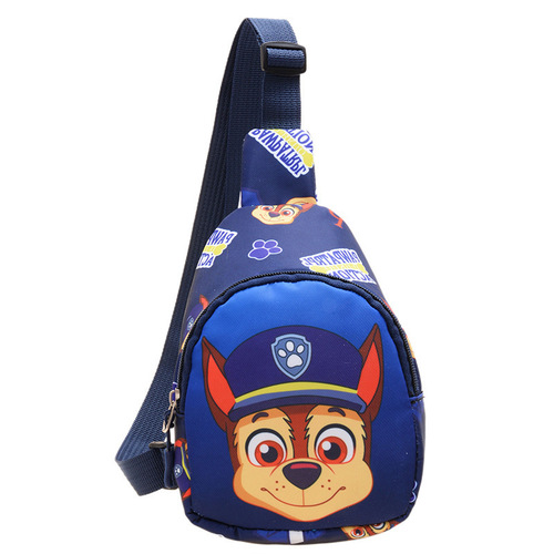 Dropshipping, new children's chest bag, cartoon Paw Patrol small shoulder bag, printed logo, baby crossbody bag