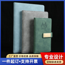 批发笔记本子a5b5羊巴皮肤感带扣定记事本商务日记制礼品广告本子