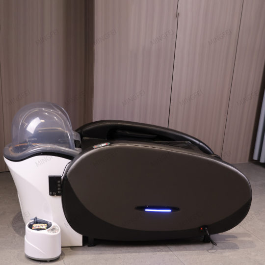 Automatic Electric Intelligent Massage Shampoo Bed Barber Shop Special Head Therapy Fumigation Water Circulation Hairdresser Shampoo Bed