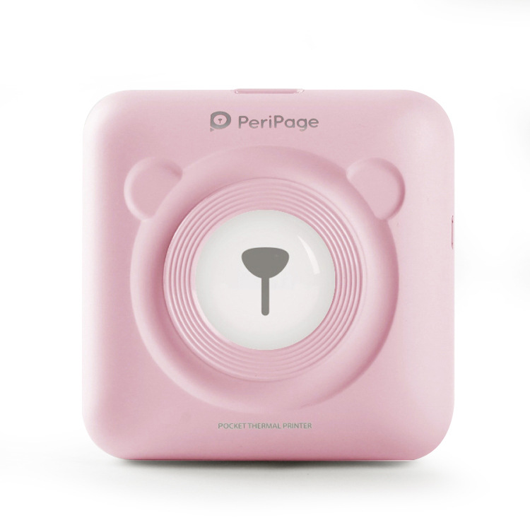Small printer, pocket handheld mobile phone for elementary school students, A6, bluetooth