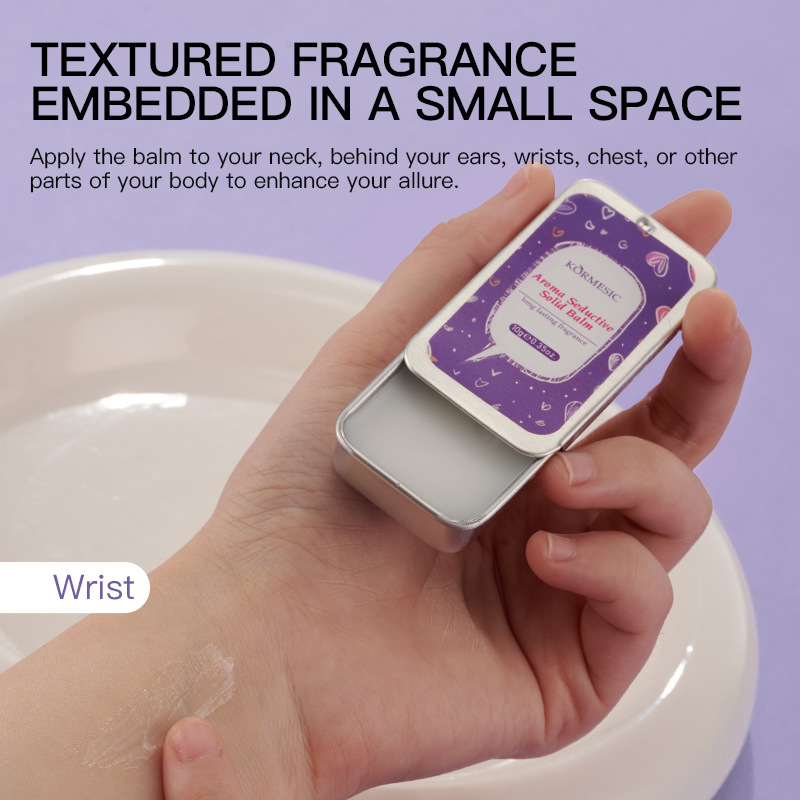 KORMESIC Aromatic Solid Balm Aromatic And Attractive Solid Balm 10g 1 Piece_voghion.com