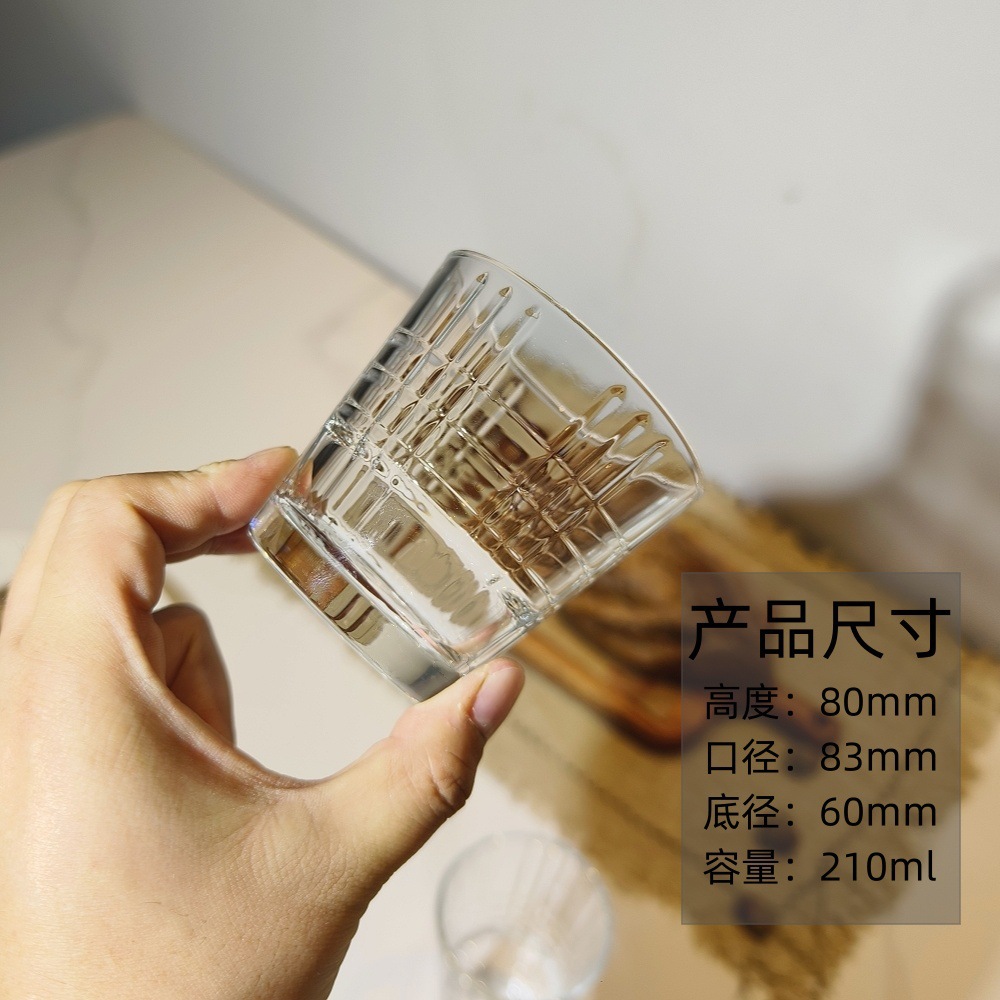 Taza de vidrio templado taza de vino taza de jugo taza de bebida taza de agua taza de limón taza de whisky taza