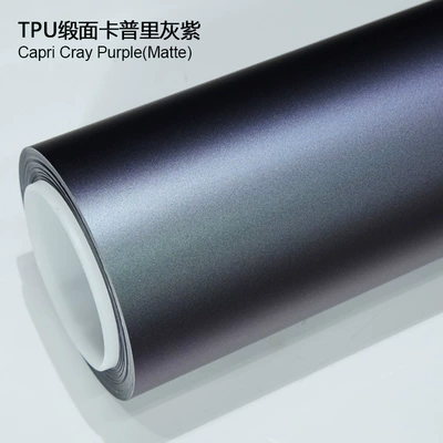 Auto Color Change Film, Factory Direct Sales Tpu Matte - tpu-satin-capri-gray-purple-1524m15m