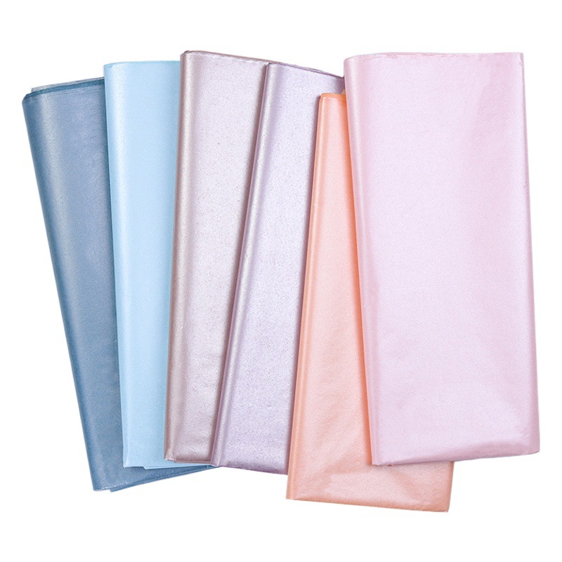 Fábrica en stock metal pera papel ramo base forro color sólido copia papel flor embalaje material paquete flor papel