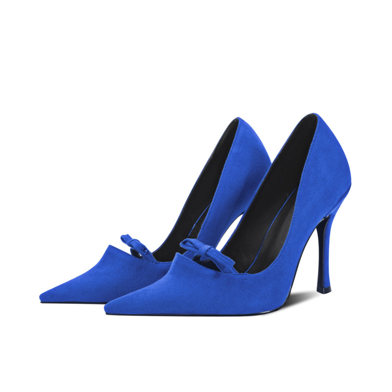 European and American Style Cross-Border Best-Selling Designer Pointed-Toe Stiletto Heels in Candy Colors