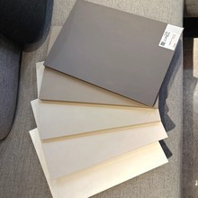 全屋佛山激光封边ENF级欧松板PET肤感衣柜门板酒柜造型吸塑门玻璃
